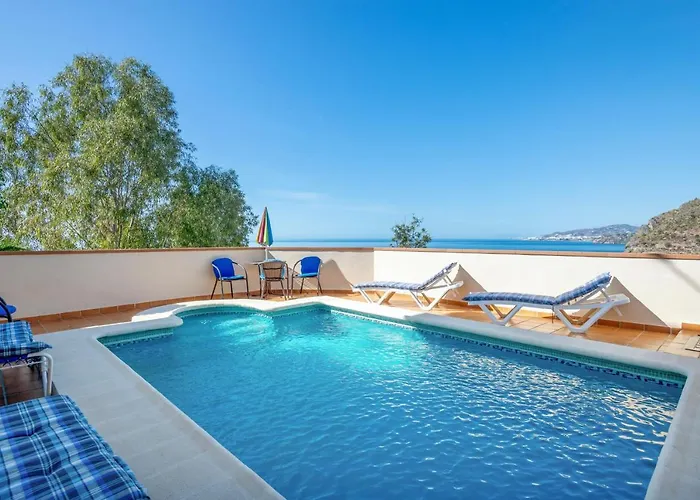 Charming House With Sea View, Nerja And Private Pool